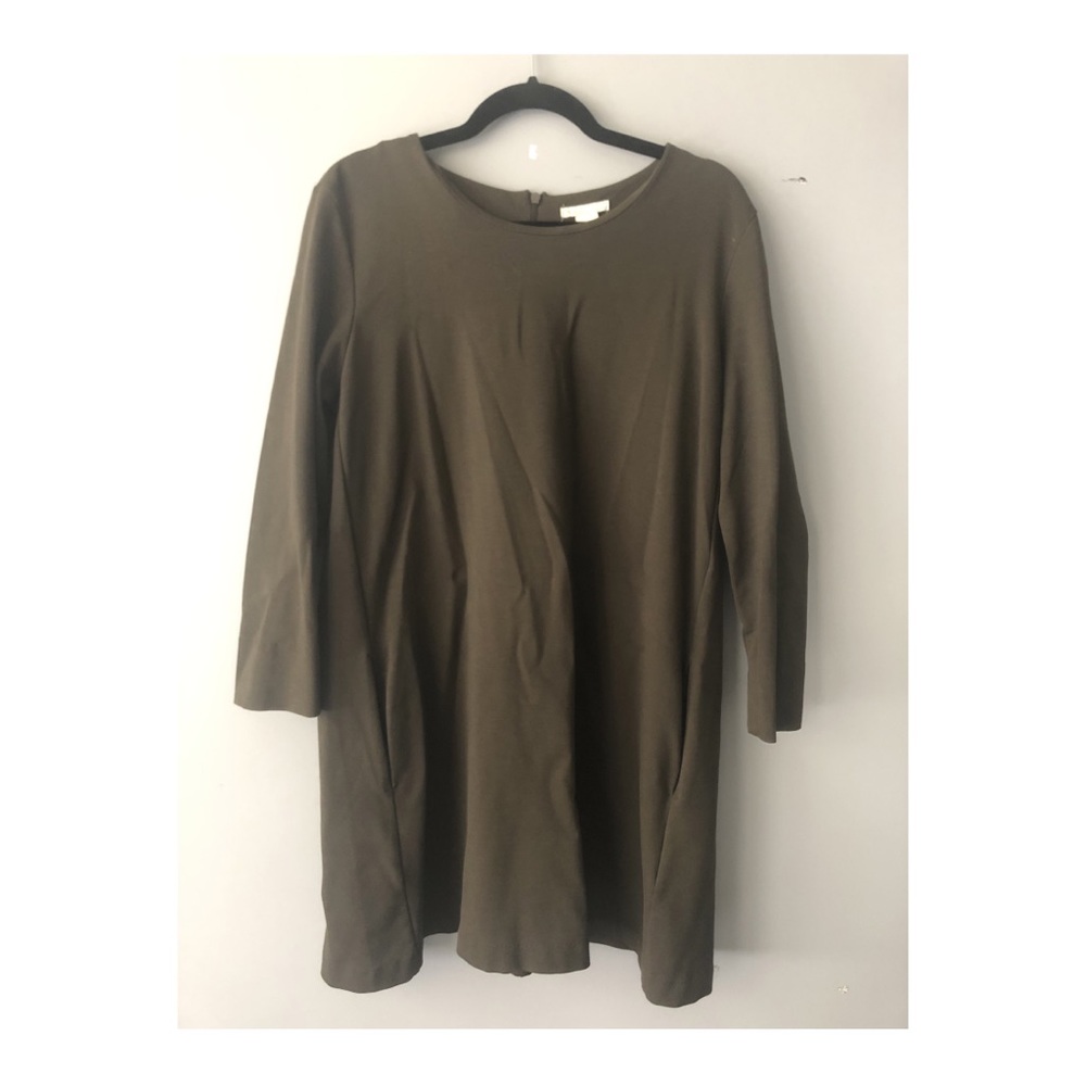H&M Simple Olive Dress